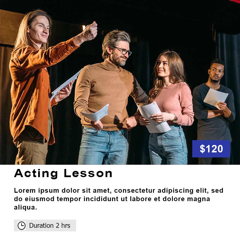 Acting Lesson