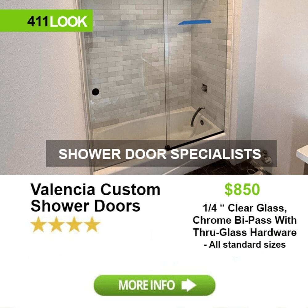 Valencia Custom Shower Doors